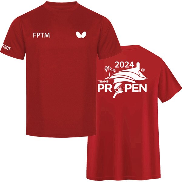 Butterfly 2024 Puerto Rico Open Teams Shirt - Main